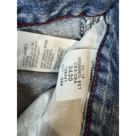 Tommy Hilfiger Freedom Jeans Blue Mens Size 36/30 Denim Cotton Relaxed Fit - Picture 4 of 9